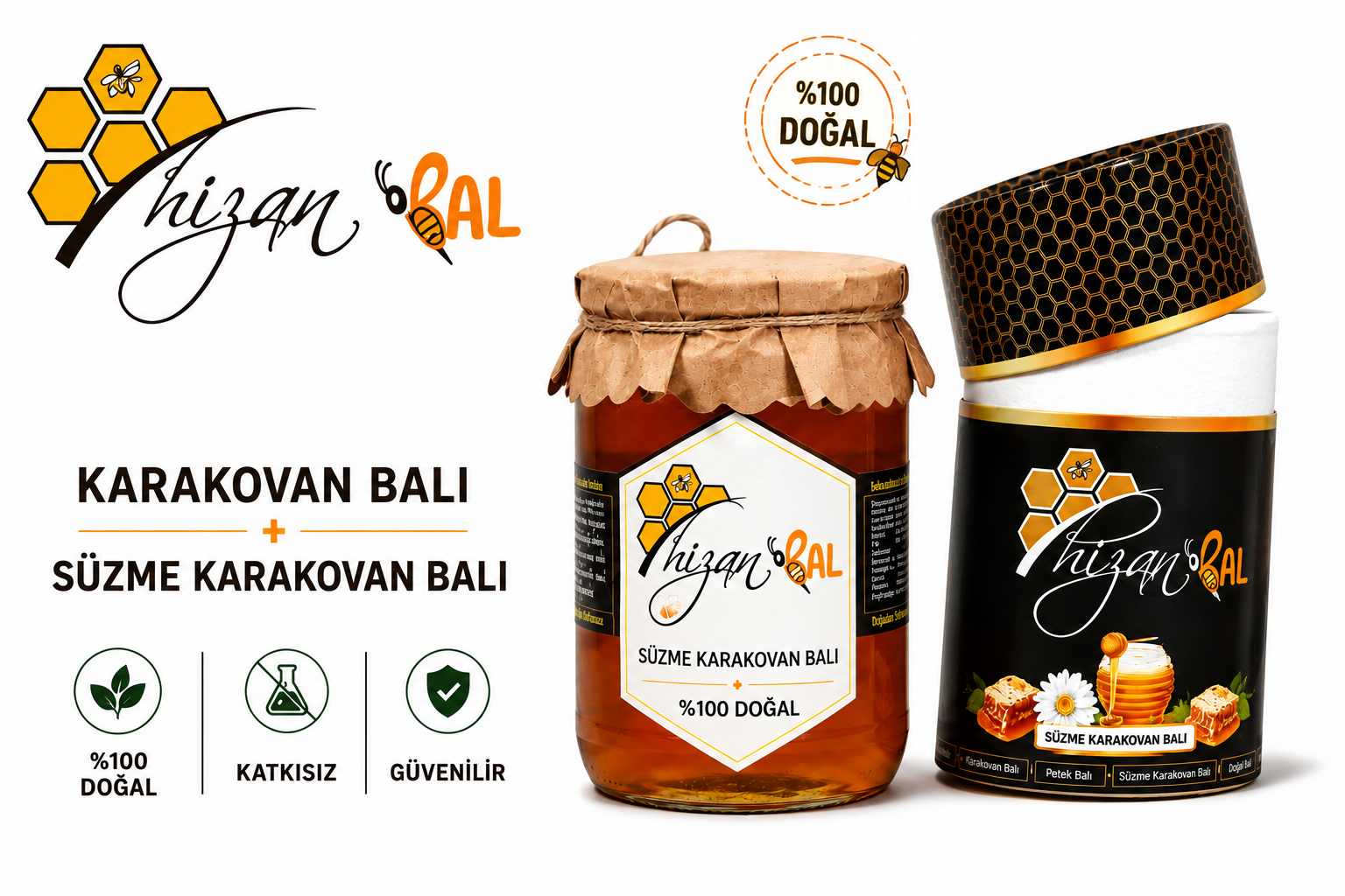 SÜZME KARAKOVAN BALI (1 KAVANOZ)